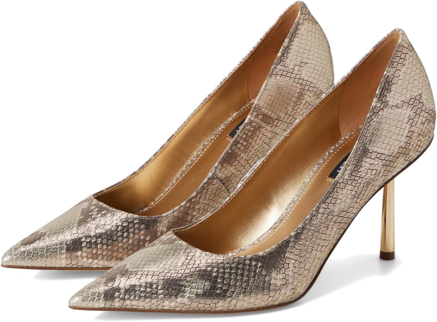 Туфли Nine West Deonne, цвет Gold Snake Multi