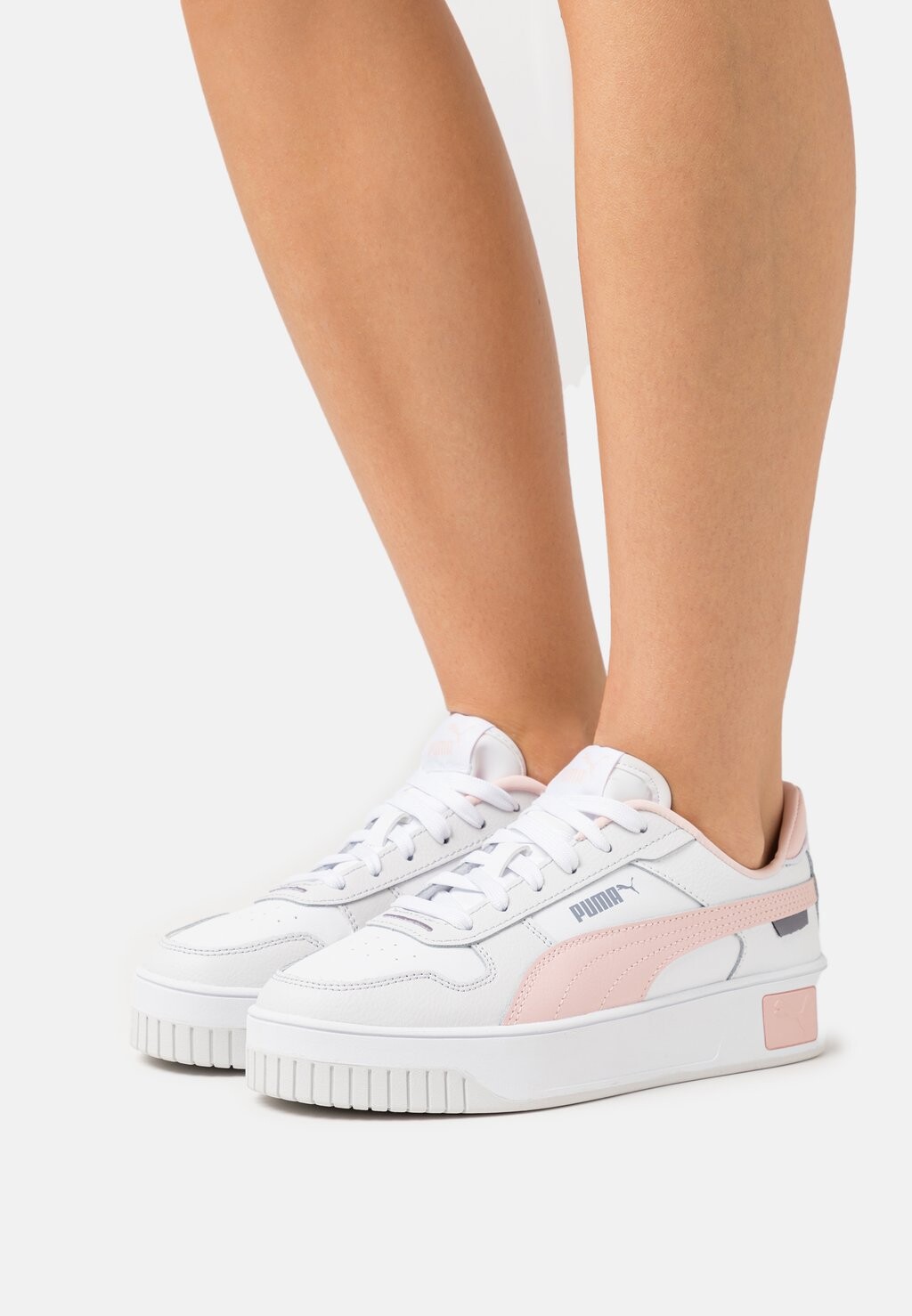 

Кроссовки Puma Carina Street, белый / розовая пыль
