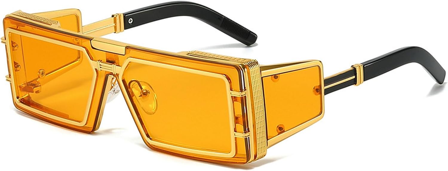 

Солнцезащитные очки в стиле панк, прямоугольные, в маленькой оправе, для мужчин и женщин, роскошные квадратные солнцезащитные очки для женщин, винтажные цельные очки mincl, C5