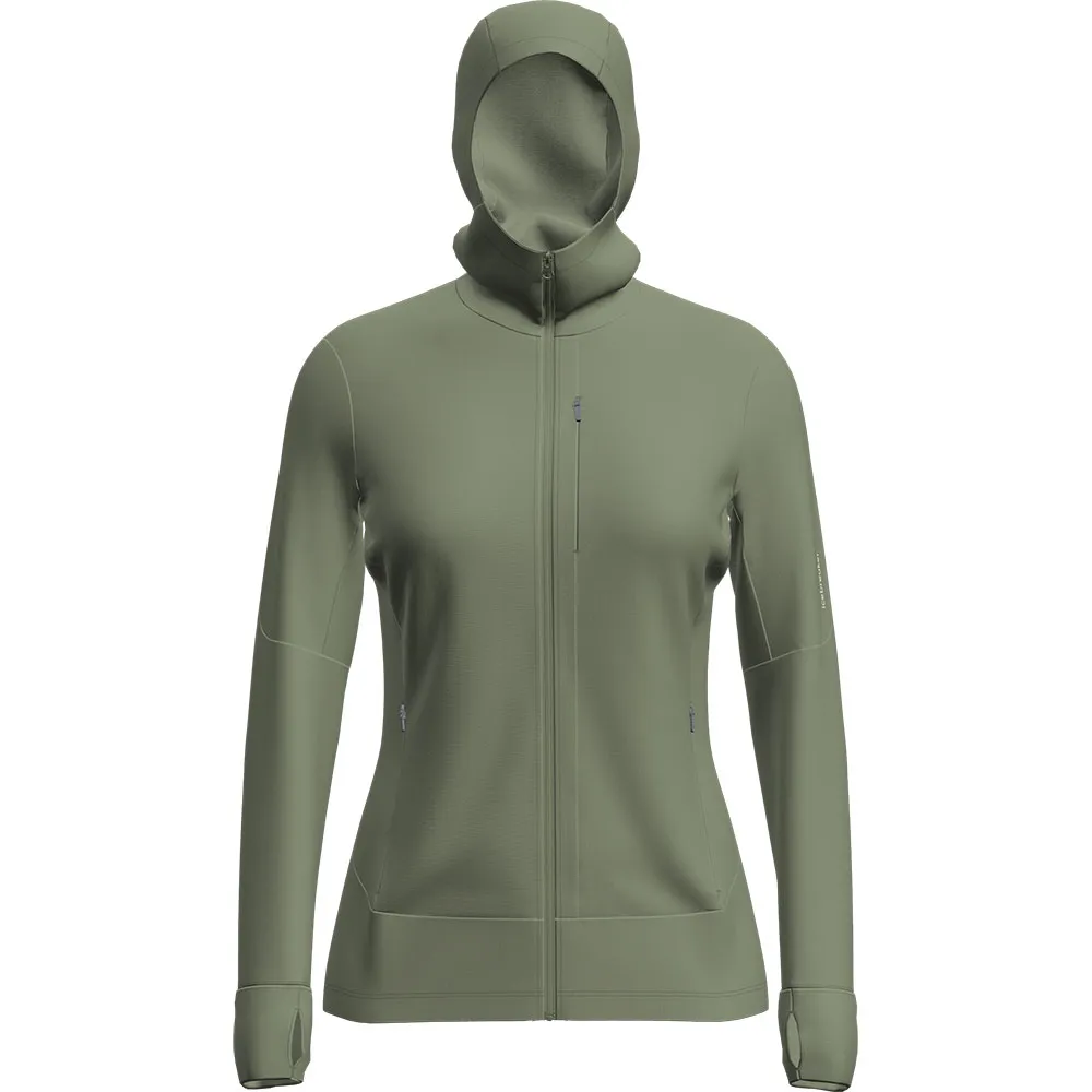 

Толстовка Icebreaker Merino 260 Quantum IV full zip, зеленый