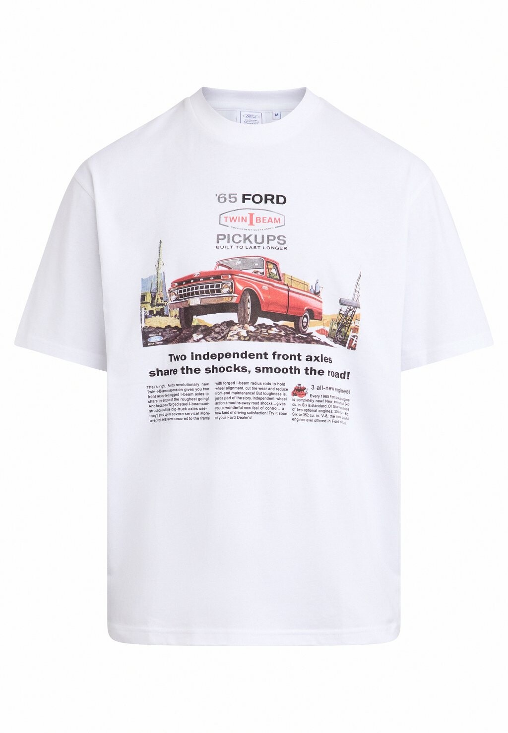 

Принт на футболке DRAKE TEE BOXY FIT UNISEX Redefined Rebel, белый