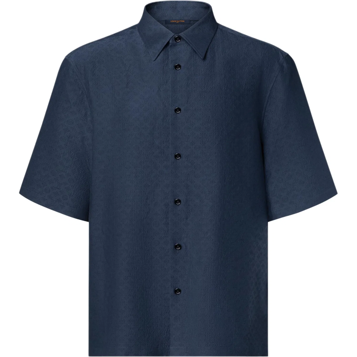 Рубашка мужская из коллекции SS26 Spring LOUIS VUITTON, Dark Marine Blue