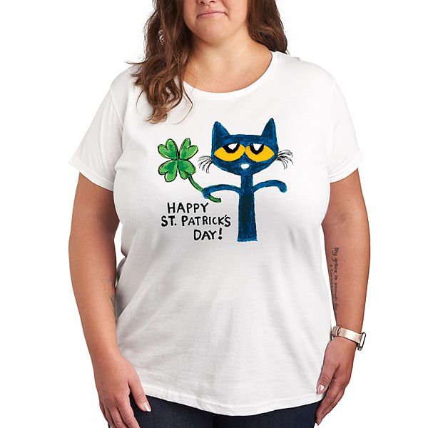 

Футболка с принтом Pete the Cat Happy St Patrick's Day Licensed Character, White, Белый, Футболка с принтом Pete the Cat Happy St Patrick's Day Licensed Character, White