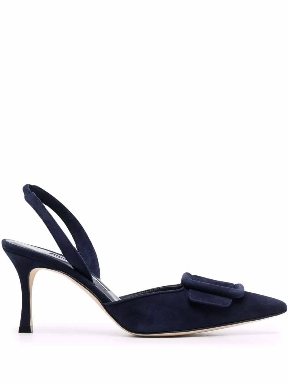 Туфли Maysale с ремешком на пятке Manolo Blahnik, синий