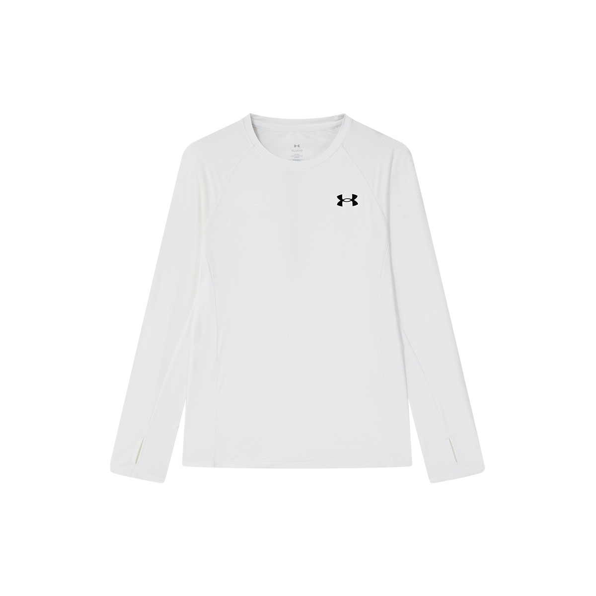 Футболка для начальной школы с круглым вырезом, средней высоты Under Armour, сиреневый — фото 3