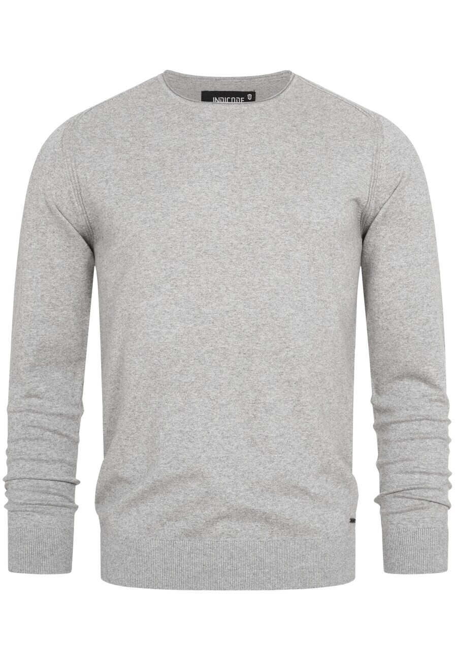 

Свитер INDICODE JEANS Sweater Gamal, светло-серый