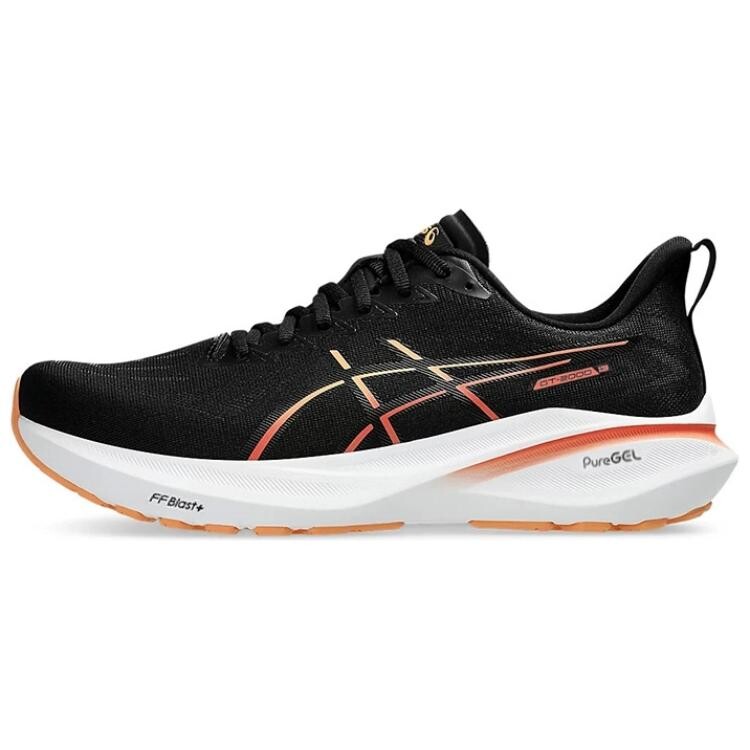 

Кроссовки мужские низкие черный/белый/оранжевый Asics