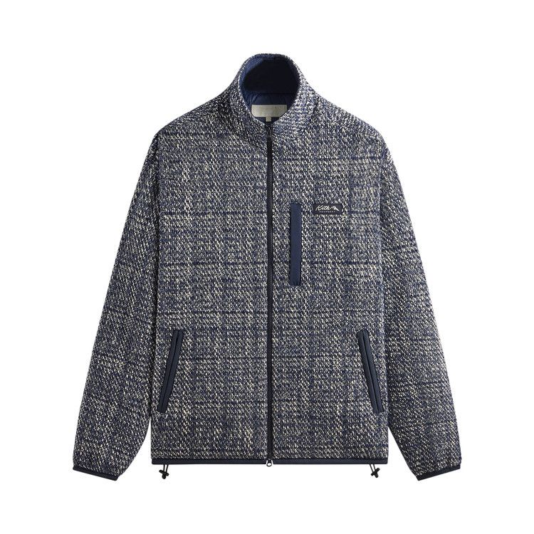 

Толстовка Kith Textured Tweed Claremont Full Zip, Cave