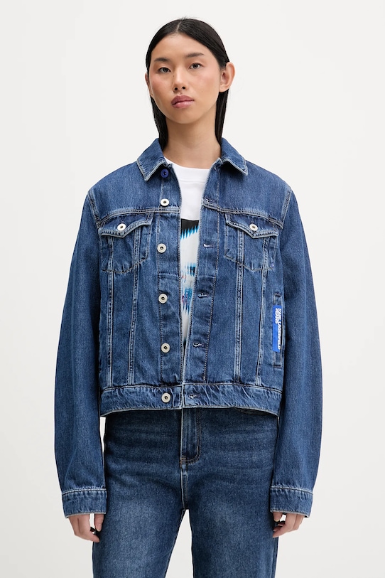 

Джинсовая куртка Karl Lagerfeld Jeans, темно-синий