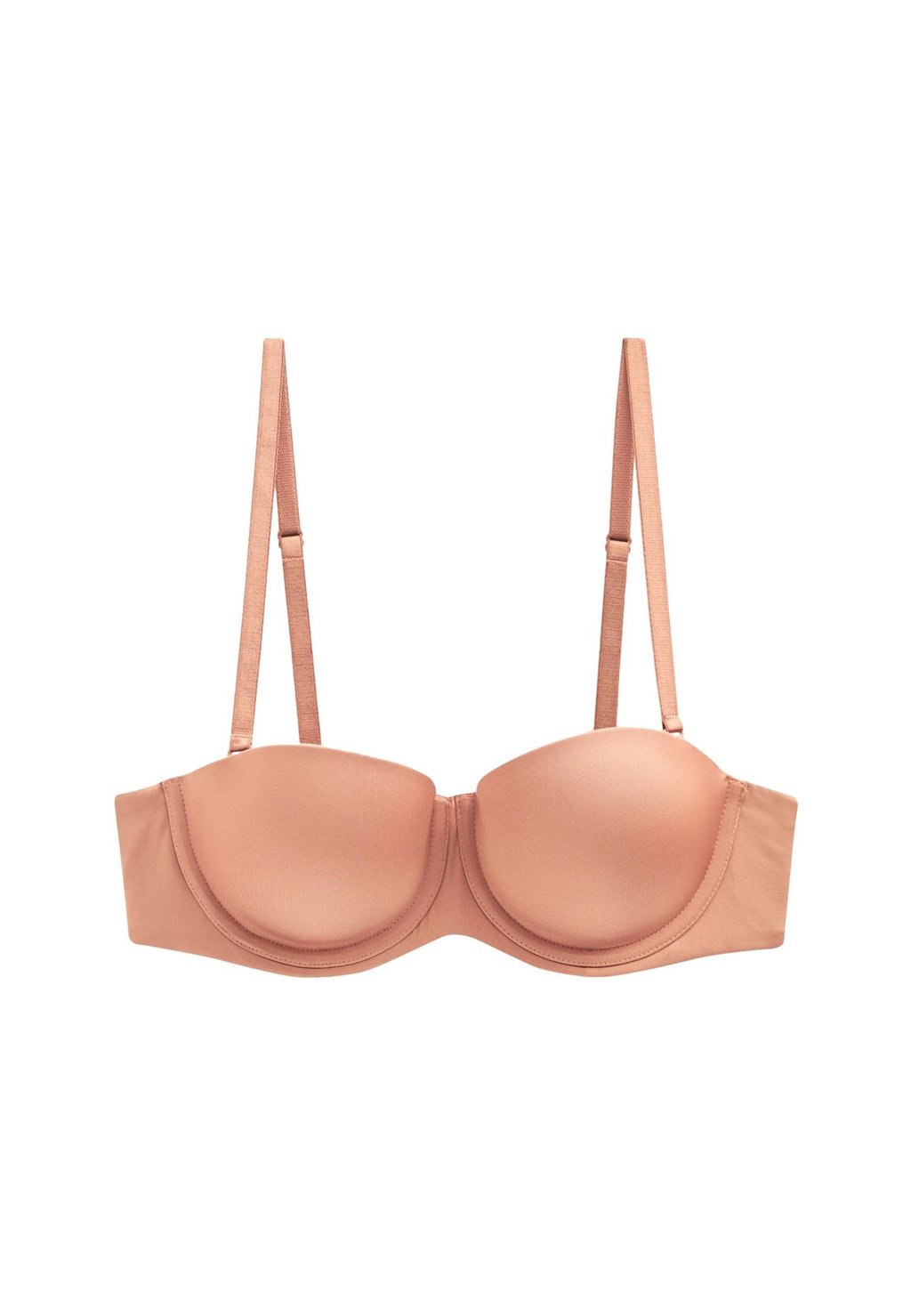 Бюстгальтер пуш-ап Multiway / Strapless bra Next, коричневый — фото 4