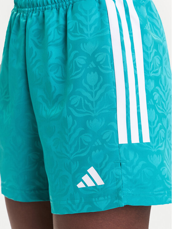 Спортивные шорты loose fit Tiro x Common Goal JL9208 Adidas, бирюзовый — фото 4