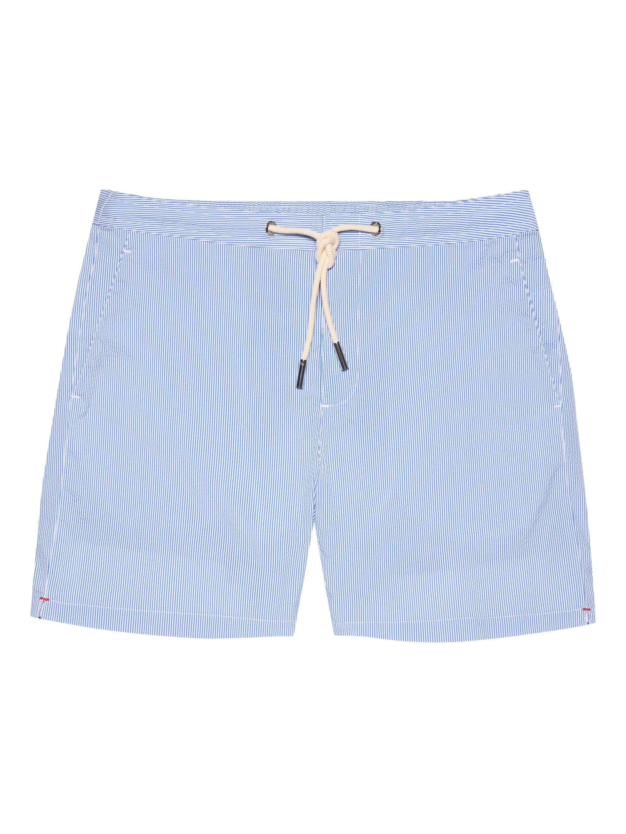 

Полосатые плавки-шорты Bulldog Orlebar Brown, синий