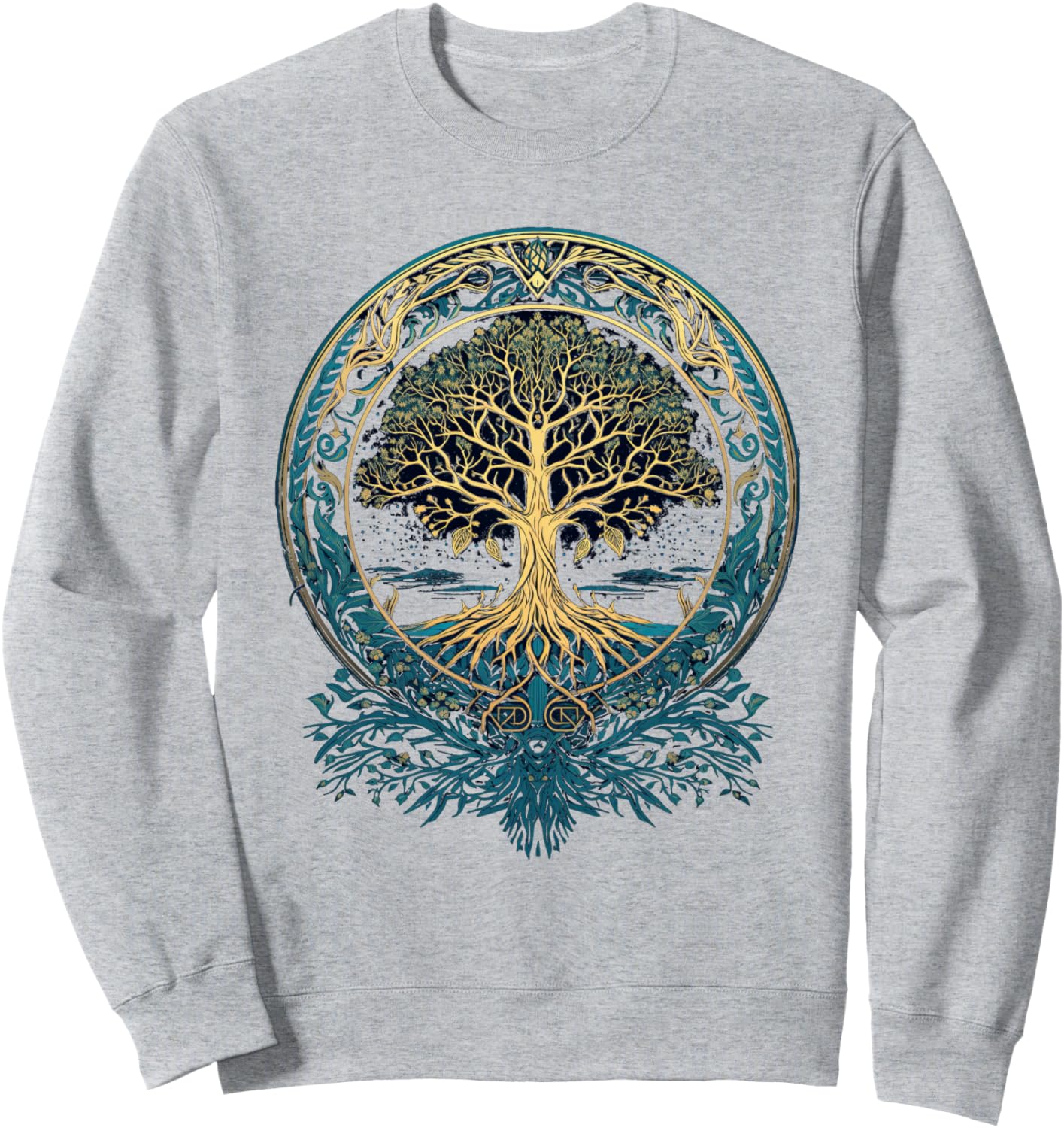 

Толстовка Nordic Culture And Norsamen Design, серый