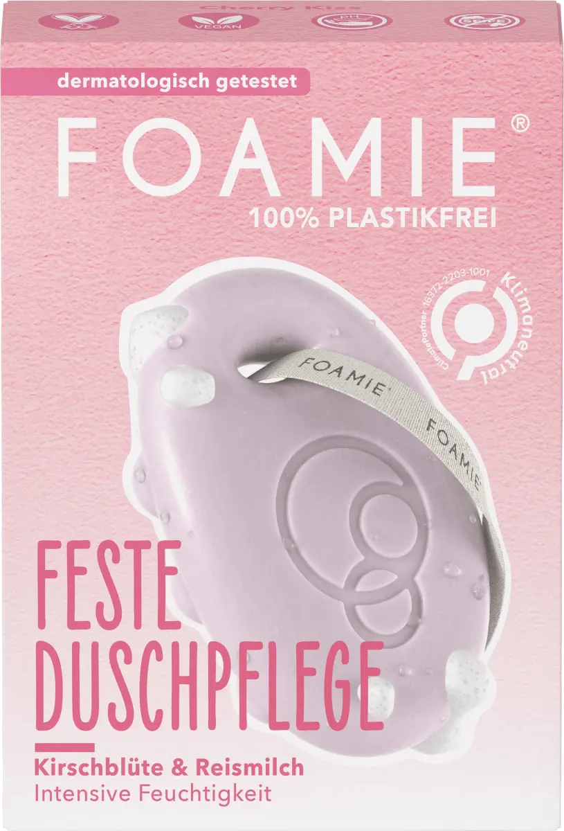 

Твердый душ вишни 80г. Foamie