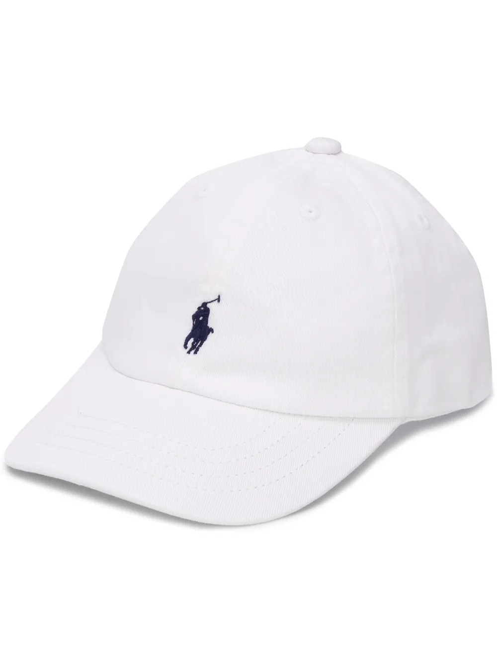 

Кепка с вышитым логотипом Polo Ralph Lauren Kids, белый