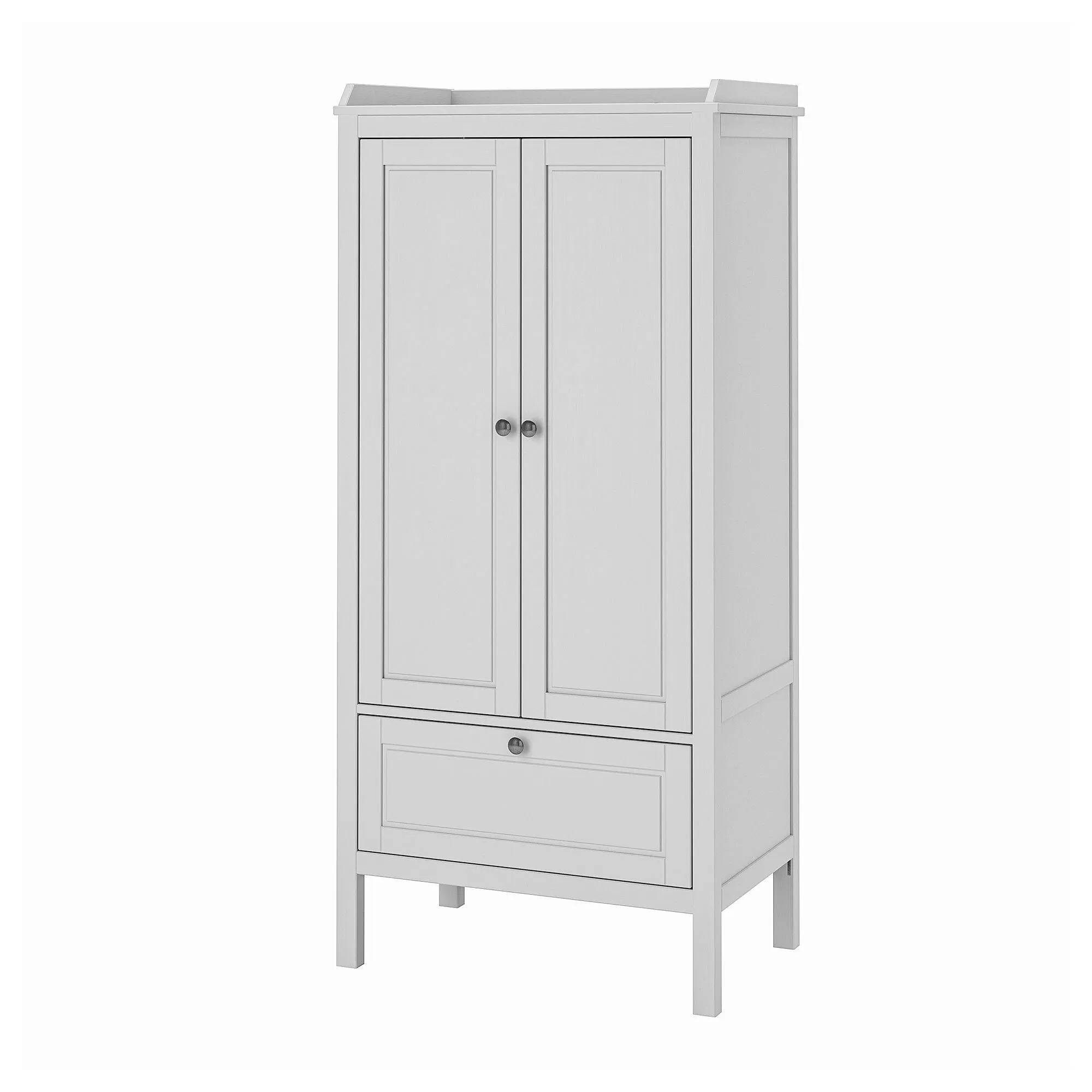 

Детский шкаф, серый, 80x50x171 см, SUNDVIK IKEA
