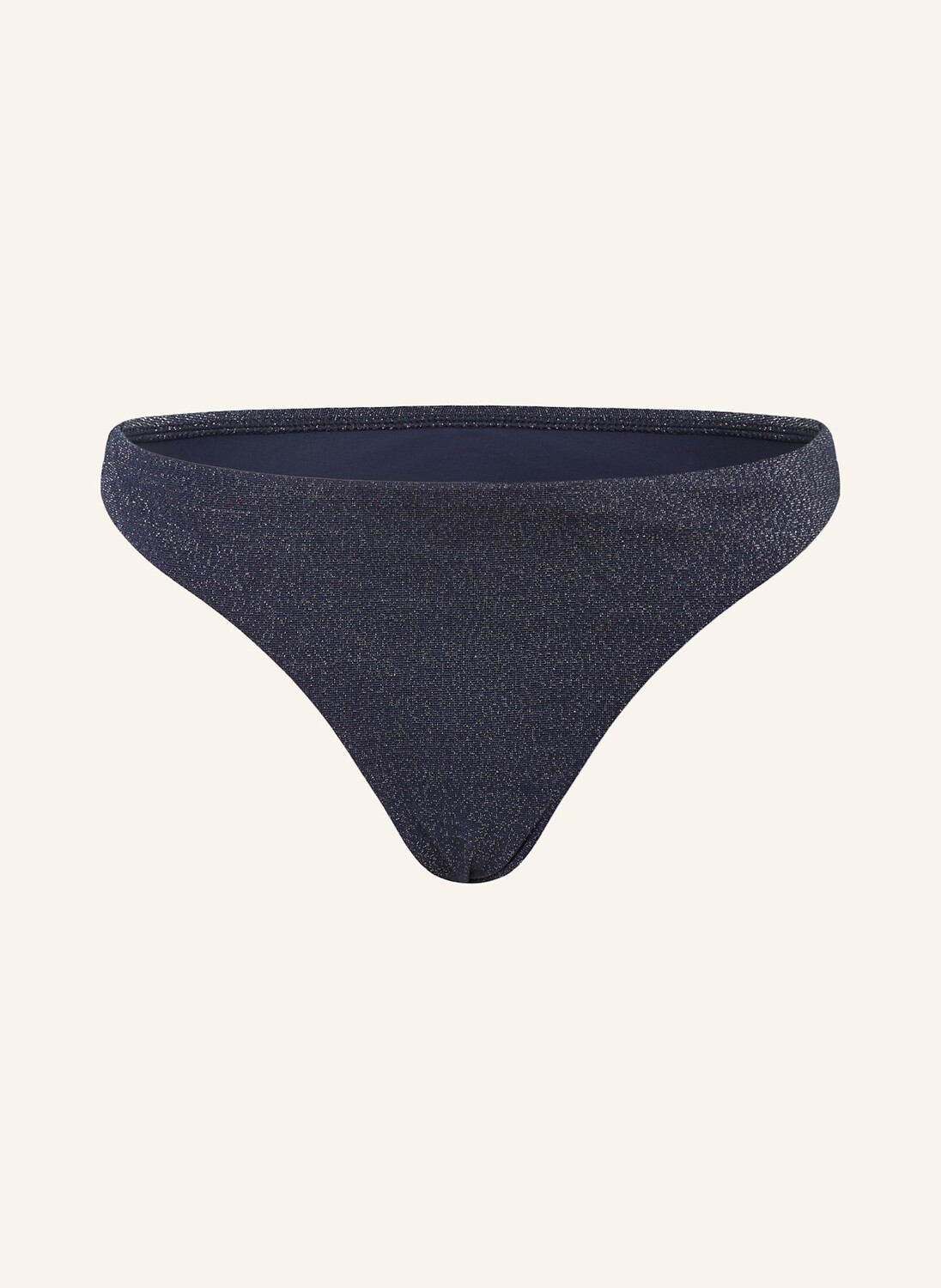 

Бразильские плавки бикини poolside с блестящей пряжей SEAFOLLY, темно-синий/золотой