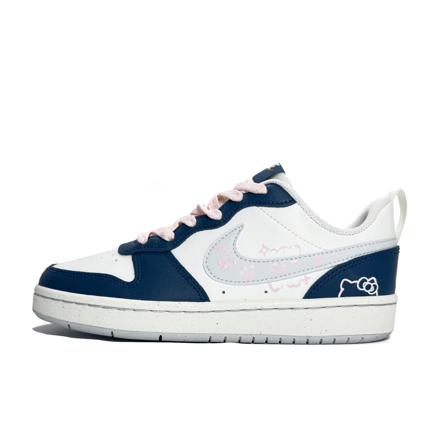 

Детские скейтерские кеды Court Borough Nike, синий