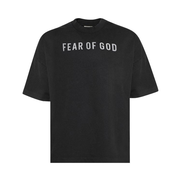 

Футболка Fear of God Short-Sleeve Tee Black, черный