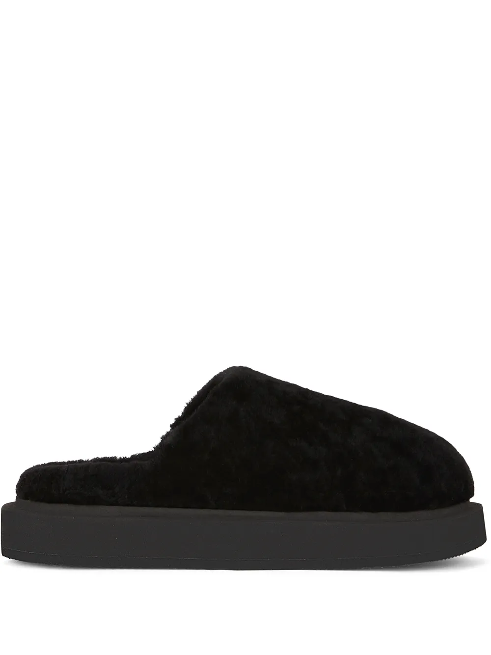 Мюли Swanilda с закругленным носком Giuseppe Zanotti, черный