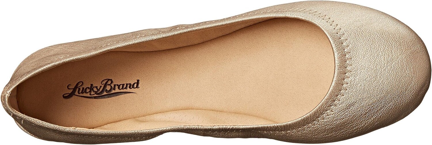 Туфли на плоской подошве Lucky Brand Emmie, цвет Platinum — фото 2