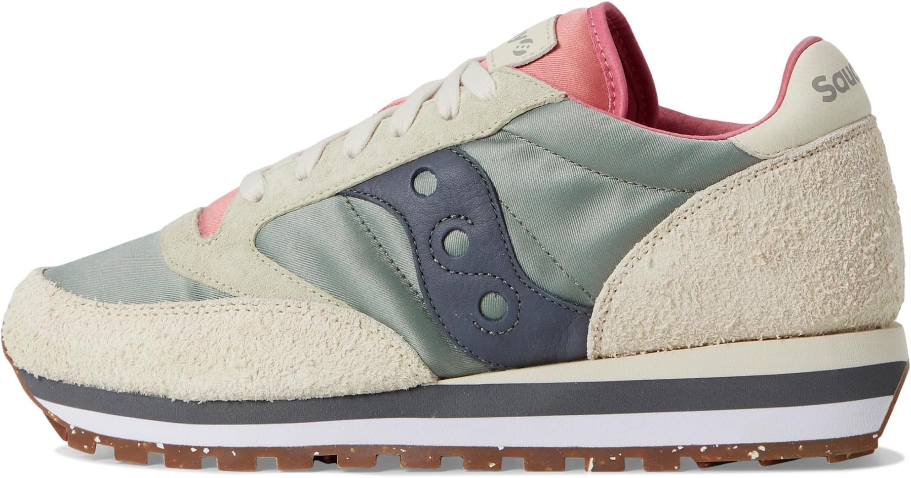 Кроссовки Saucony Originals Jazz Triple, Mud/IvorySee Less — фото 4