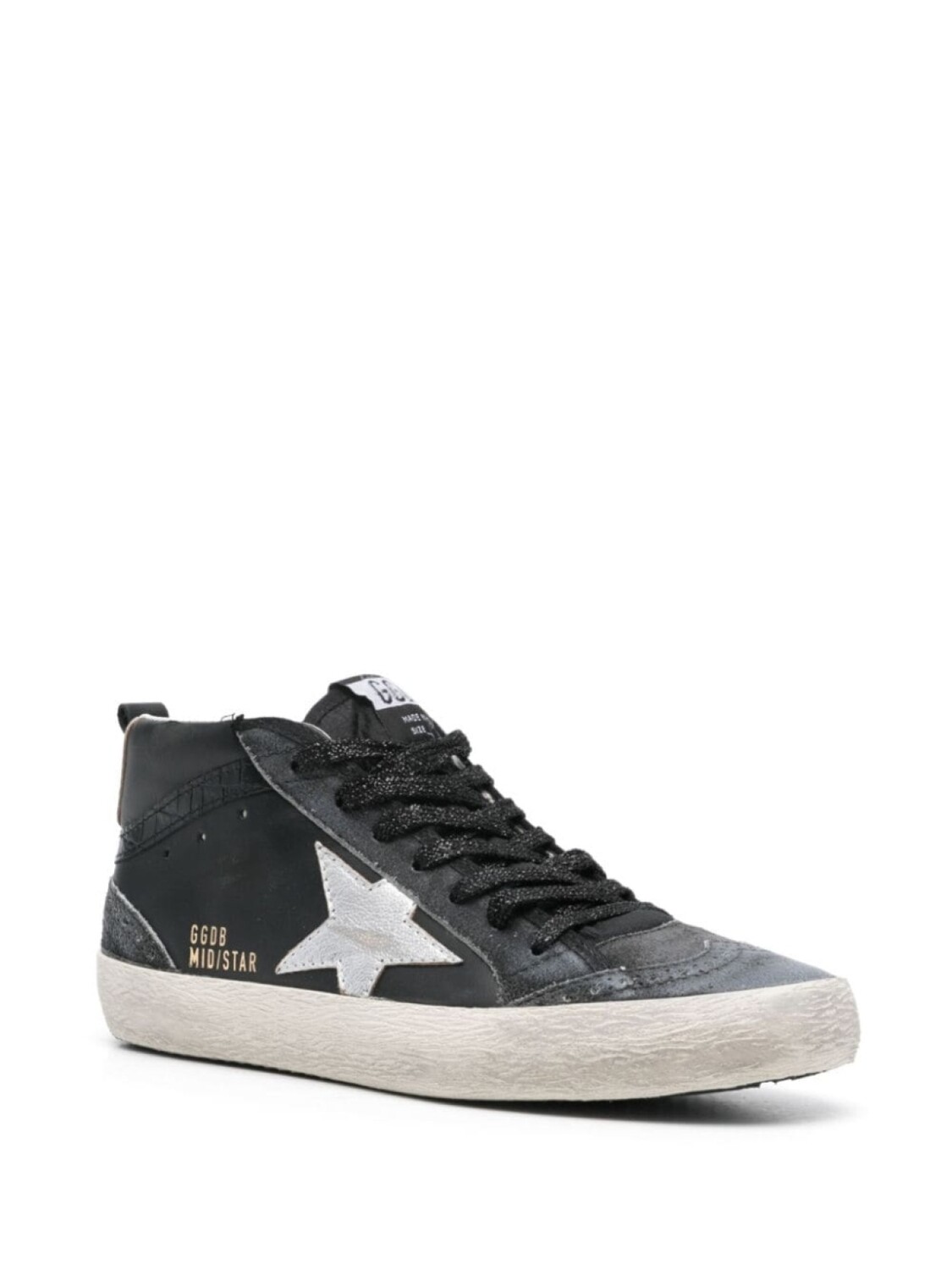 Golden Goose кеды Mid Star Classic, черный — фото 2