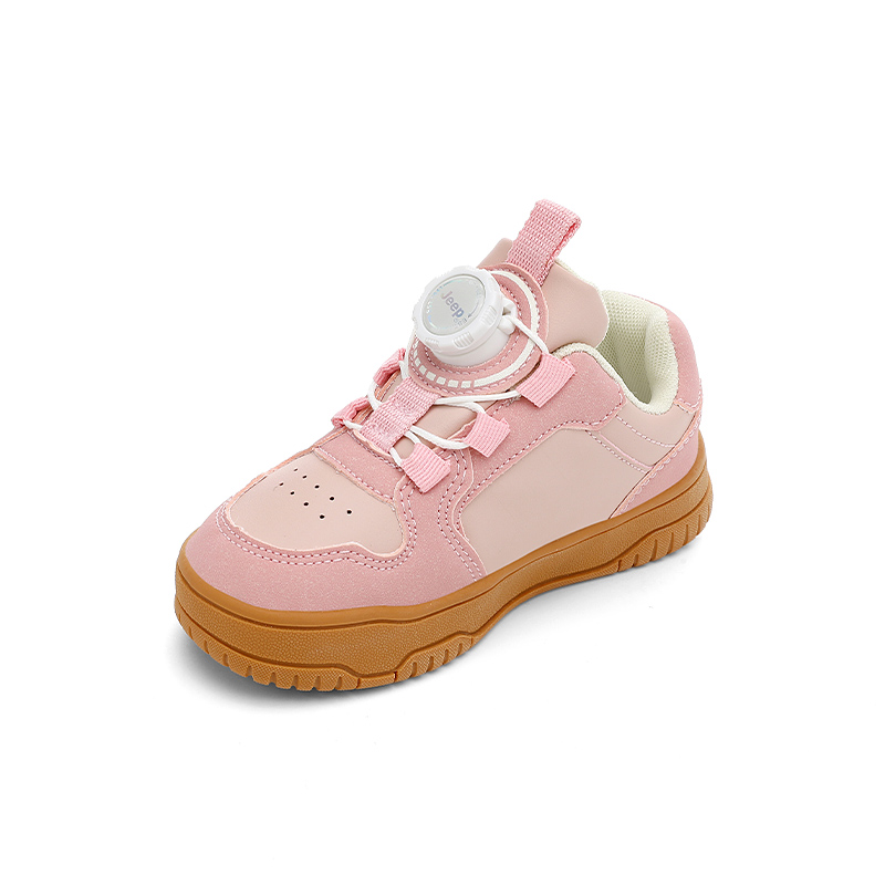 Кроссовки для скейтбординга Air Force 1 Kids Jeep, розовый — фото 4