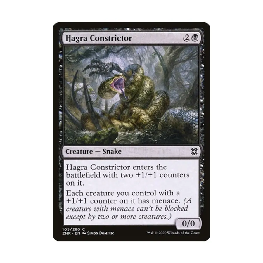 

CCG Хагра Констриктор (C), MTG - Zendikar Rising