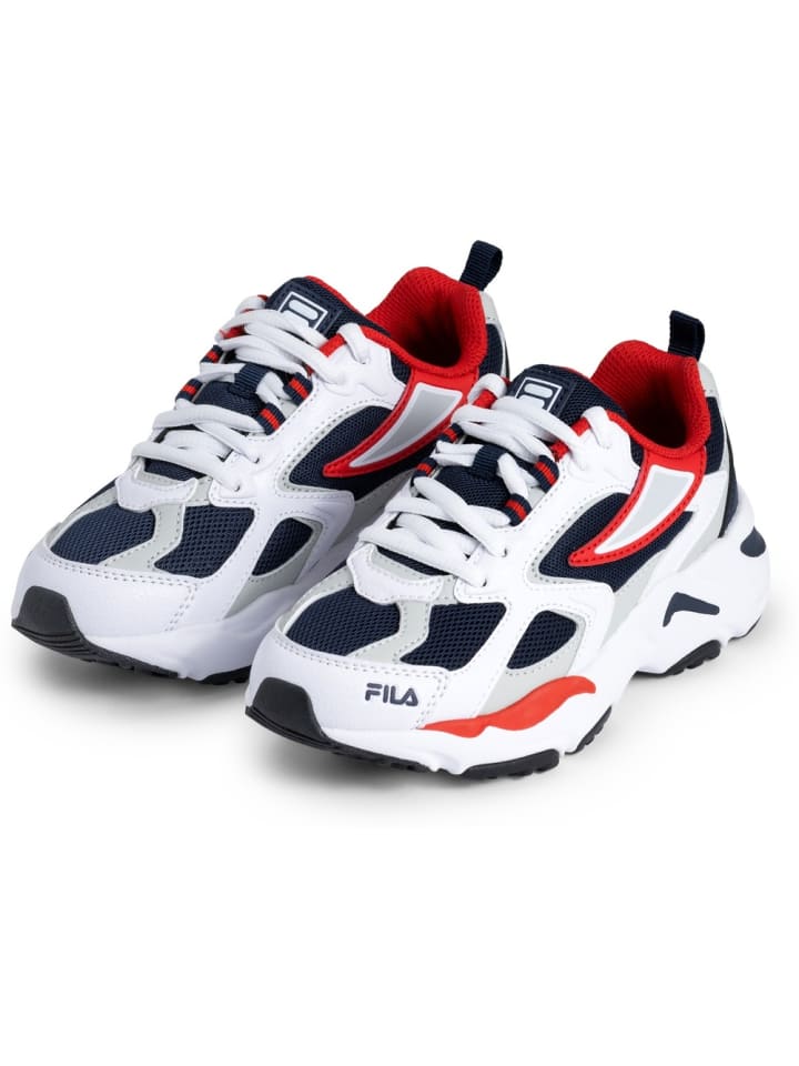 

Кроссовки на шнуровке CR-CW02 Ray Tracer Teens Fila, белый