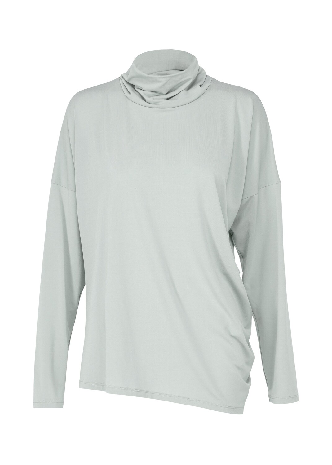 

Топ drape jersey-48 Issey Miyake, серый