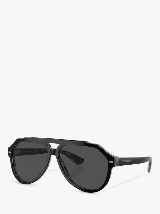 

Мужские солнцезащитные очки-авиаторы dg4452 Dolce & Gabbana, цвет Black/Grey