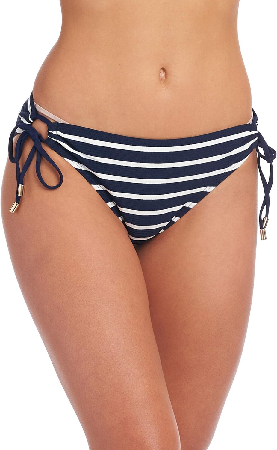 

Купальник La Blanca Capri Stripe Adjustable Loop Hipster, цвет Indigo