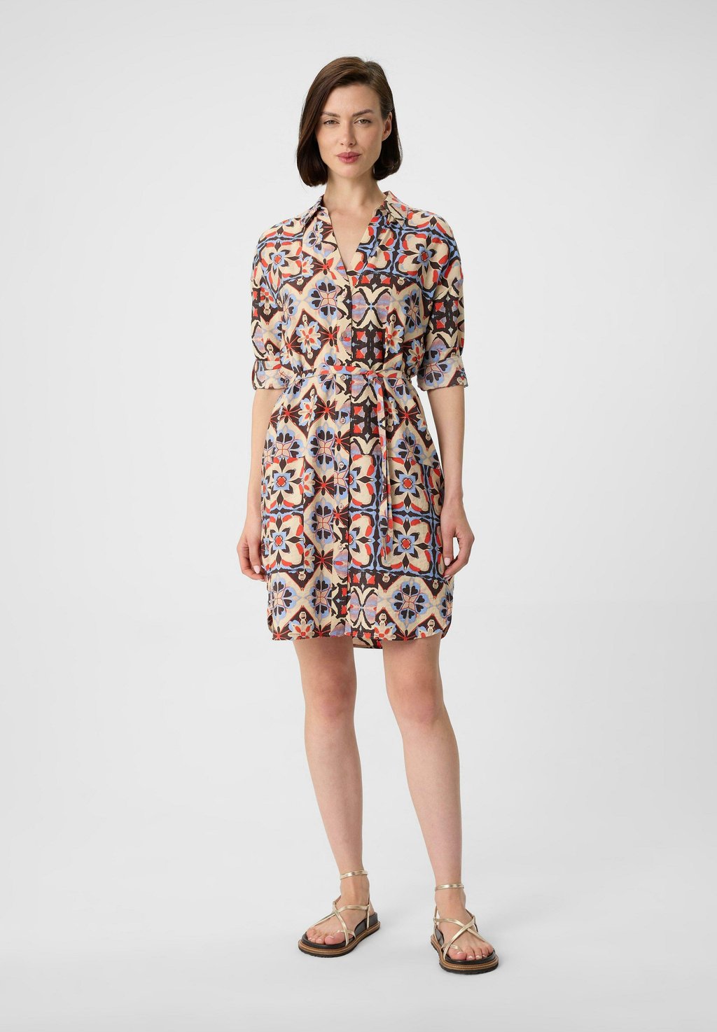 

Платье-рубашка comma casual identity, оранжевый