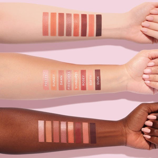 Палитра теней для век с 8 оттенками розового ANASTASIA BEVERLY HILLS Mini Glam To Go Eyeshadow Palette — фото 3