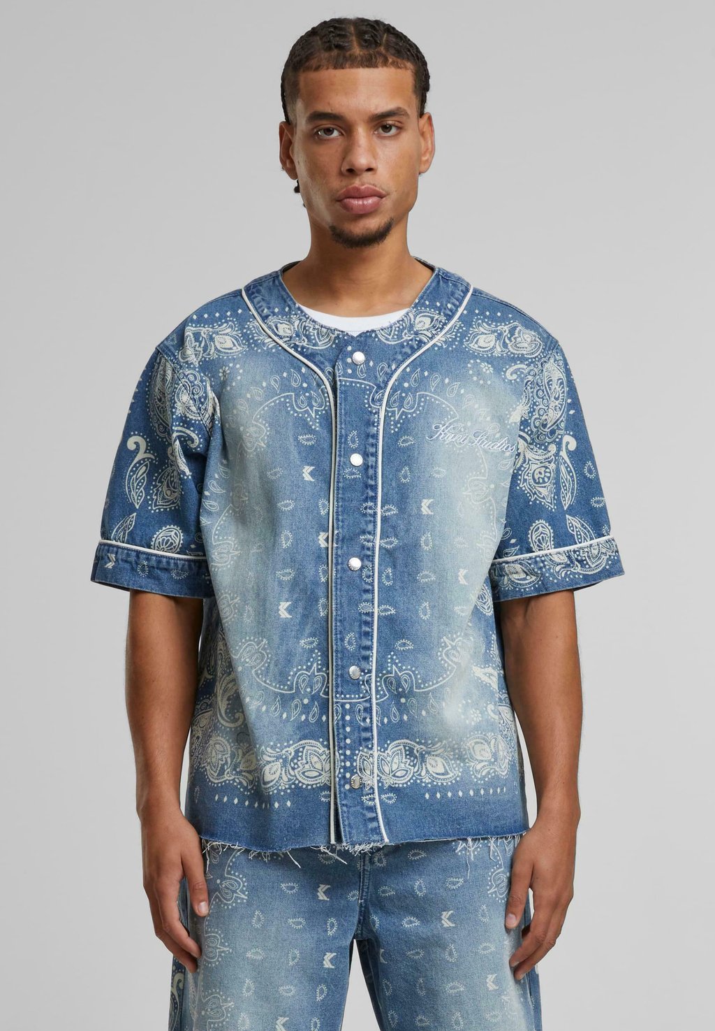 

Рубашка PAISLEY Karl Kani, синий