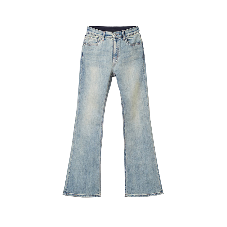 

Джинсы женские умеренно расклешенные SPAO, vintage indigo