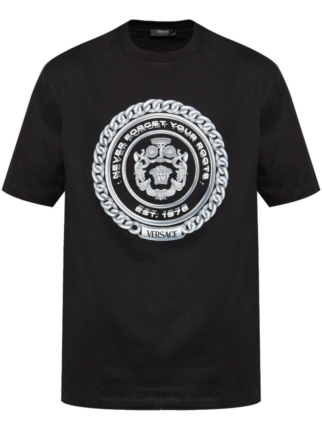 

Футболка Versace Never Forget, черный
