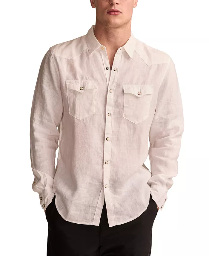 

Мужская рубашка Masa Western с длинным рукавом Lucky Brand, белый