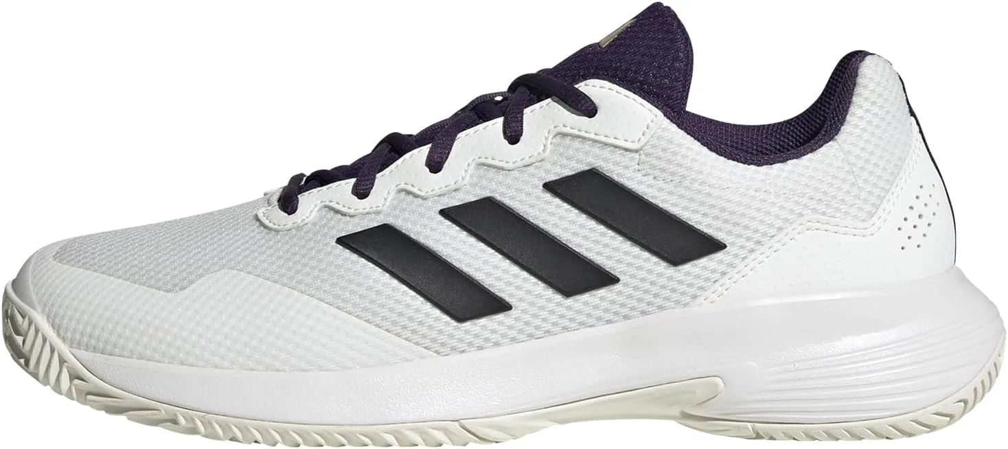 Мужские теннисные кроссовки Gamecourt 2.0 adidas, белый