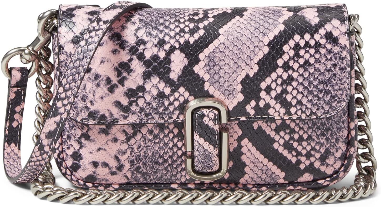 

Мини-сумка через плечо Marc Jacobs, цвет Bleached Mauve Multi