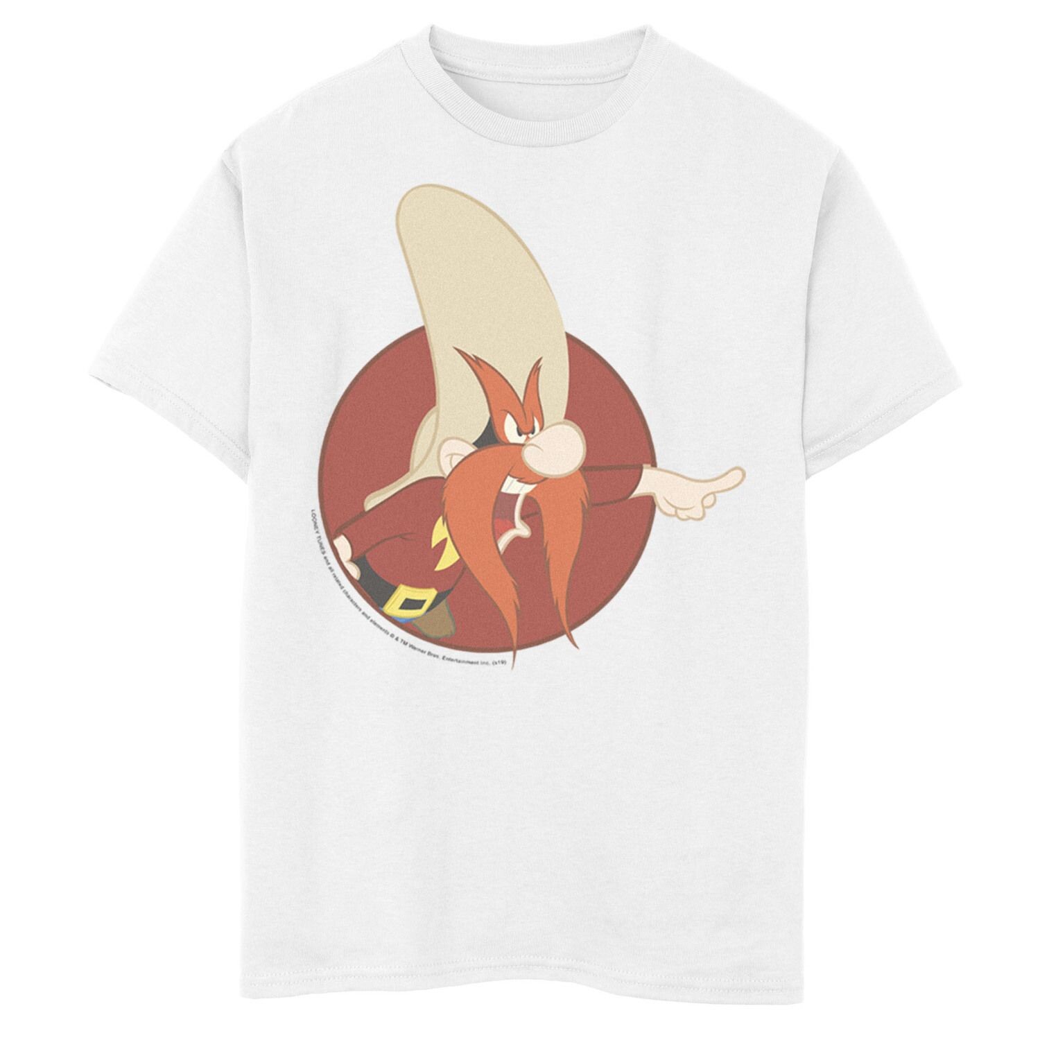 

Футболка с изображением красного круга и портрета «Yosemite Sam» для мальчиков 8–20 лет Looney Tunes Yosemite Sam Licensed Character, Красный, Футболка с изображением красного круга и портрета «Yosemite Sam» для мальчиков 8–20 лет Looney Tunes Yosemite Sa