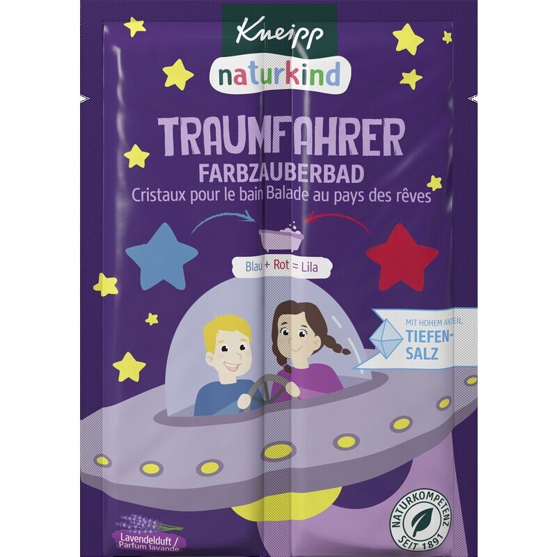 

Цветная волшебная ванна водителя мечты Kneipp naturkind, 40 g