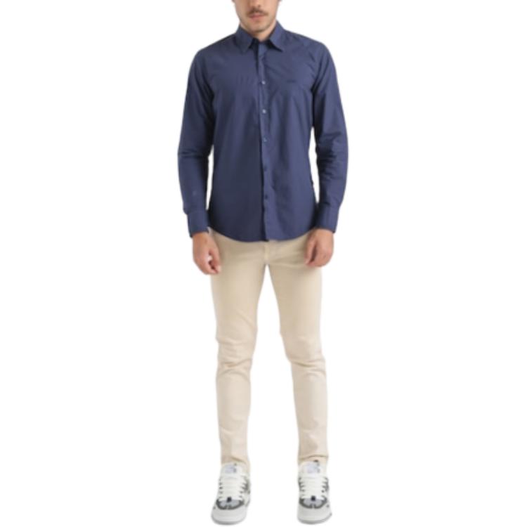 

Рубашка Boss Cotton HUGO BOSS, Marine Blue
