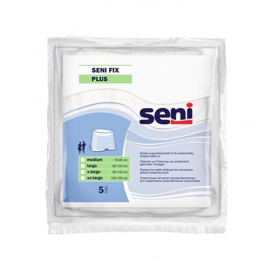 

Трусики сетчатые, многоразовые XXL, 5 шт. Seni, Fix Plus