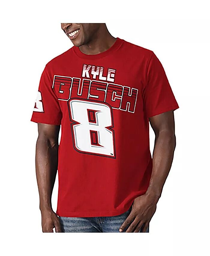 

Мужская красная футболка Kyle Busch Special Teams Starter