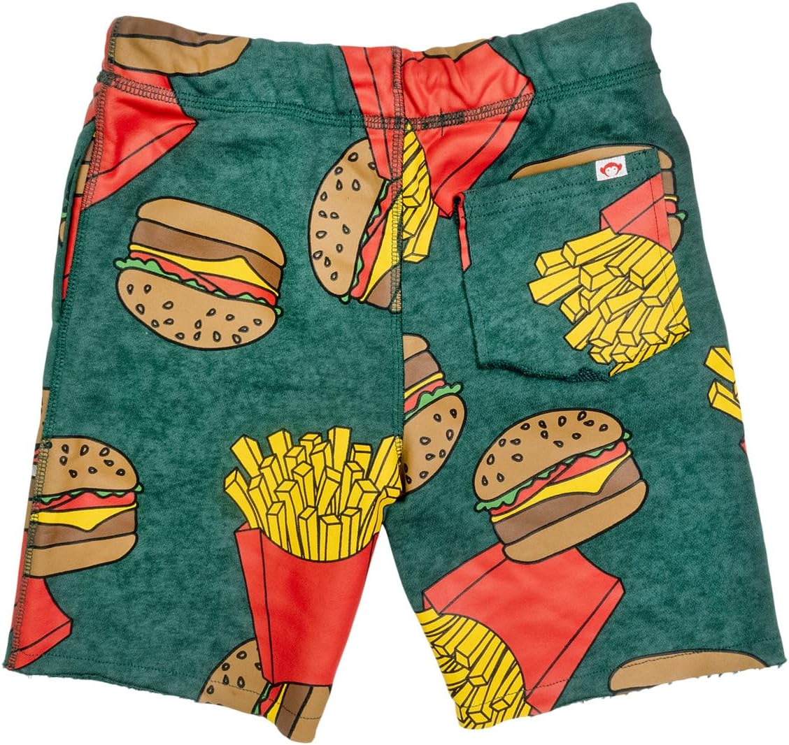 

Шорты Appaman Kids Camp Shorts, цвет Burgers & Fries