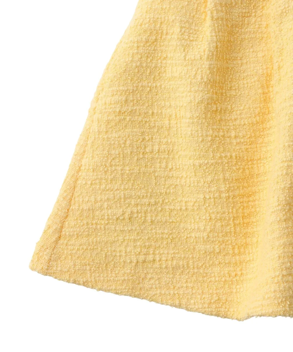 Твидовая юбка-свитер Lola Moimoln, Yellow — фото 4