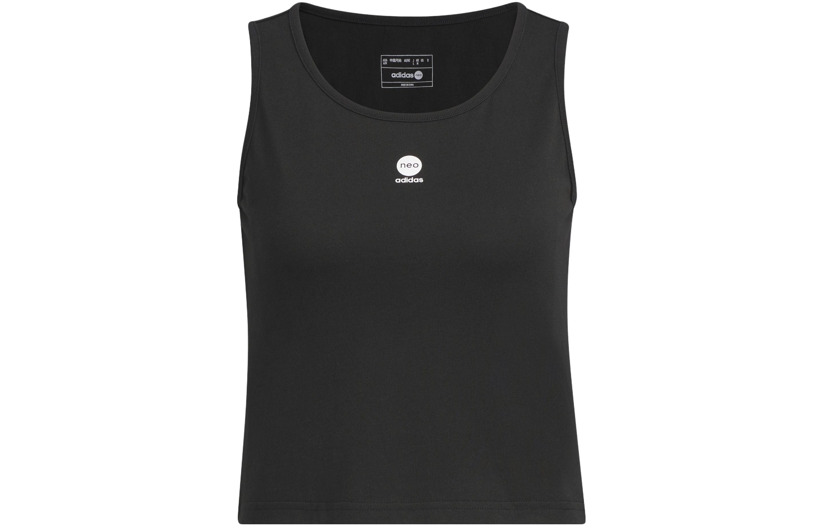 

Adidas Neo Женская черная майка для спорта