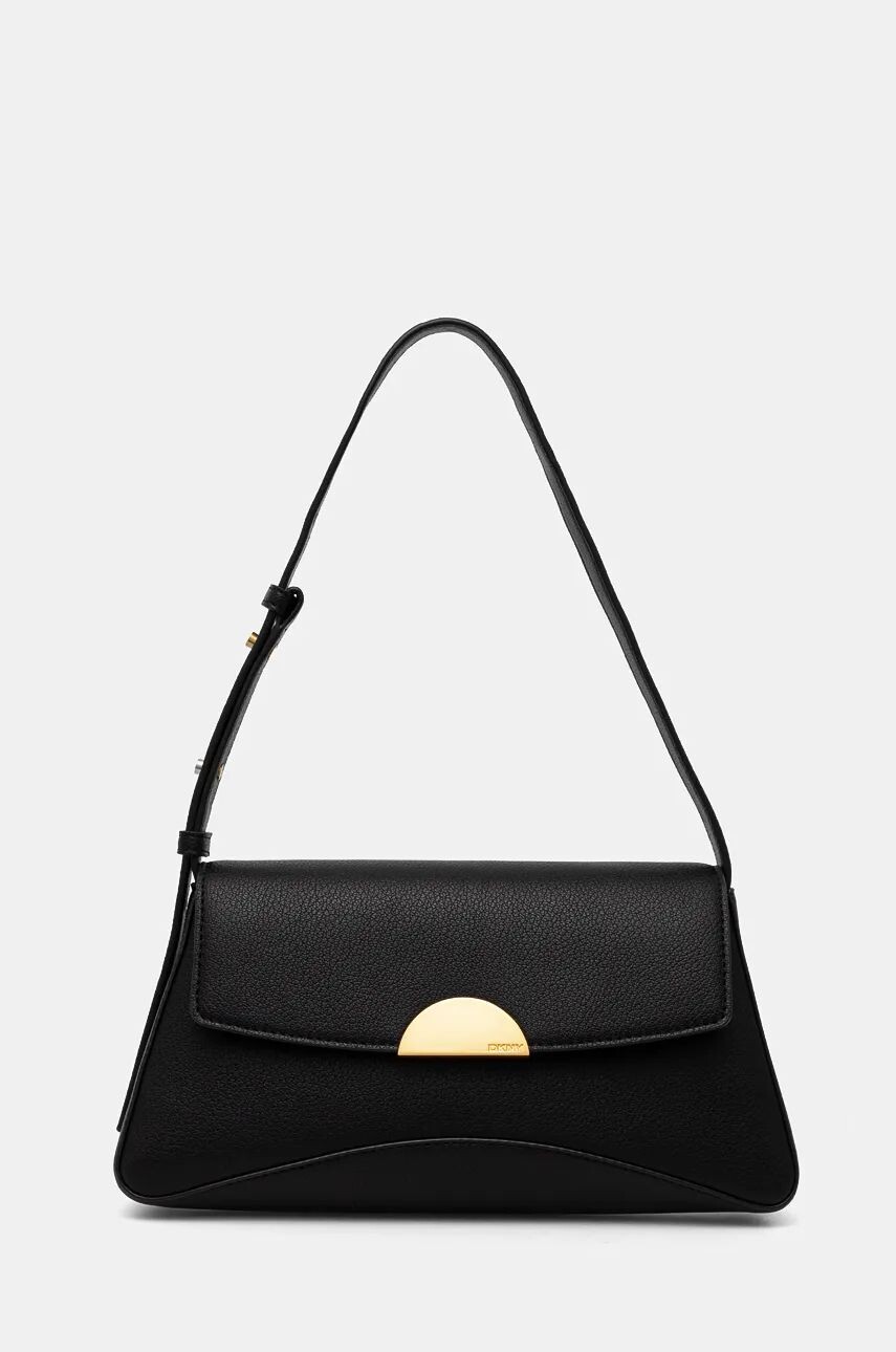 

Кожаная сумка Dkny, черный